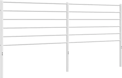 Produktbild von vidaXL Ersatz-Kopfteil Metall Weiß 180 cm