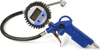 Produktbild von Elektrische Reifenpumpe mit Digitalem Display, 0-8 Bar, 45 cm Schlauchlänge
