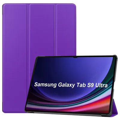 Immagine prodotto di Cover protettiva per Samsung Tab Galaxy S9 Ultra SM-X910 SM-916B 14.6 pollici Custodia sottile con funzione stand e funzione auto sleep/wake