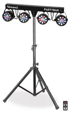 Zdjęcie produktu dla BeamZ 153.240, Projektor laserowy Disco, Czarny, LED, LED, Niebieski, Zielony, Czerwony, 8 kan.