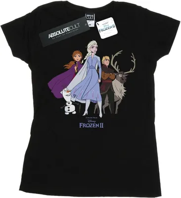 Produktbild von Disney - "Frozen 2" T-Shirt für Damen BI21674 (L) (Schwarz)