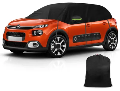 Immagine prodotto di Copertura impermeabile per auto, compatibile con Citroen C3 dal 2009 al 2025, con protezione UV