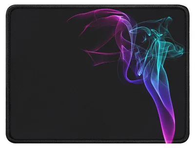 Produktbild von Teltech Mauspad Flamer 30 x 40 cm schwarz