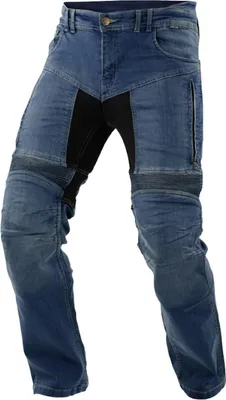 Immagine prodotto di Jeans moto Trilobite Parado doppio strato uomo blu regular 32/32