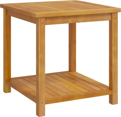 Obrázok produktu pre vidaXL Bočný stolík z masívneho dreva akácie 45x45x45 cm
