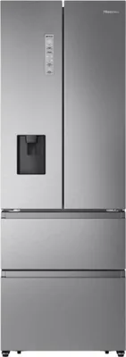 Produktbild von Hisense RF632N4WIE1 Side-by-Side Kühlkombination Freistehend 485 l E Edelstahl