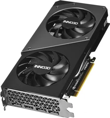 Obrázok produktu pre INNO3D GEFORCE RTX 4060 TWIN X2, GeForce RTX 4060, 8 GB, GDDR6, 128 bit, 7680 x 4320 px, PCI Express x8 4.0