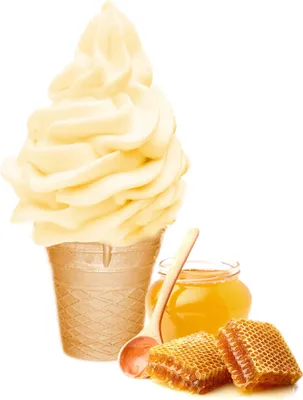 Image de Glace soft au miel en poudre 1 kg