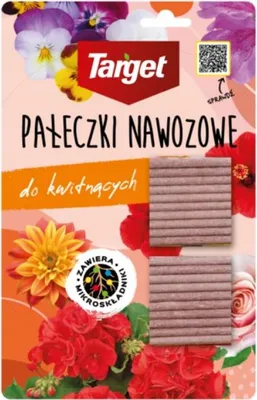 Obrázek produktu pro TARGET tyčinkové hnojivo pro kvetoucí pokojové rostliny 40ks.