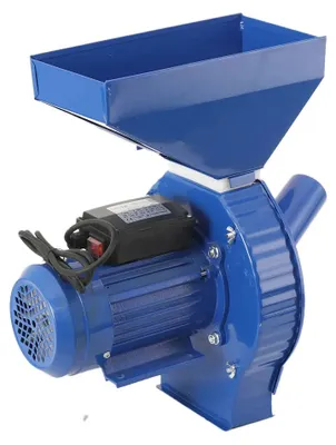 Zdjęcie produktu dla Elektryczny młynek do zbóż - urządzenie do mielenia - 1100 W - wielofunkcyjne - żeliwne - z sitami - do mielenia na drobno