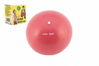 Produktbild von Míč Overball nafukovací rehabilitační 26cm max. zatížení 120kg v krabici 10x11cm