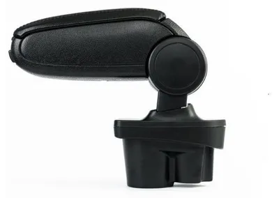 Produktbild von Neue Armlehne / Mittelarmlehne für Opel Corsa E (2014+) mit schwarzem, m Kunstlederbezug.