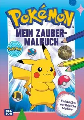 Produktbild von Pokémon Activity-Buch: Mein Zaubermalbuch