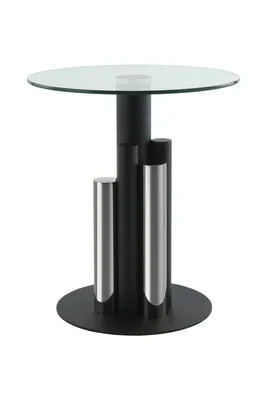 Produktbild von Beistelltisch Janifer 200 Silber / Klar