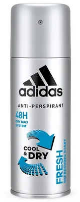 Zdjęcie produktu dla Adidas Men Antyperspirant Fresh Cool&Dry, 150 ml