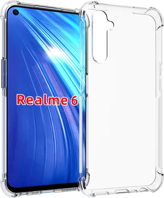 Image de OPPO Realme 6 Case, Transparent Soft TPU Bumper, Shockproof Protective Case pour OPPO Realme 6