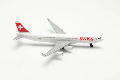 Produktbild von Herpa|Herpa Aviation Toys herpa Aviation Toys - Single Airplane Swiss A340