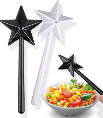 Immagine prodotto di Set di dosatori pere pepe Famanu - 2 pezzi, ricaricabili, con polvere di stelle magiche