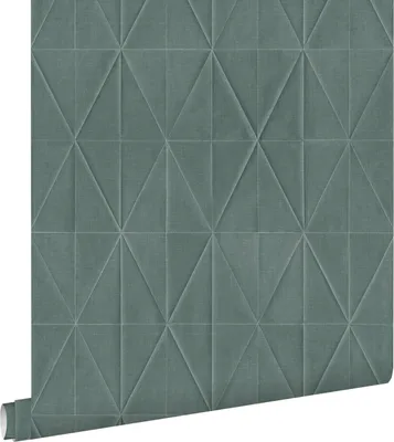 Immagine prodotto di ESTAhome carta da parati motivo origami blu petrolio 53 cm x 10.05 m