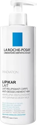 Image de Lipikar Lait (Lait corporel anti-dessèchement), 400 ml