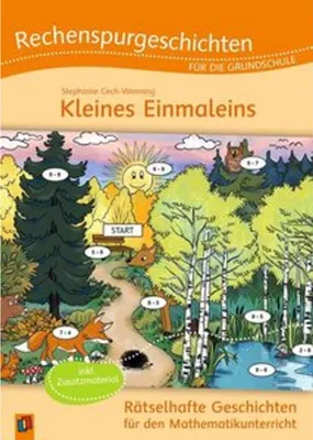 Produktbild von Rechenspurgeschichten für die Grundschule - Kleines Einmaleins