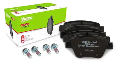 Produktbild von Bremsbelagsatz Scheiben hinten 16,2 mm VALEO für u.a. AUDI A3