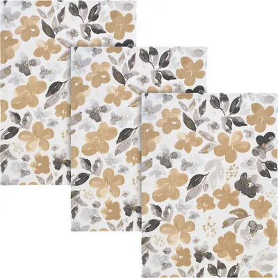 Produktbild von REDBEST Geschirrtuch 3er-Pack beige-grau 50x70 cm