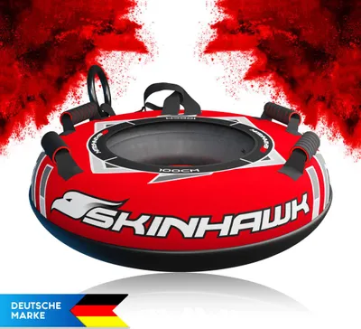 Produktbild von Skinhawk Snowtube für Erwachsene Ø100cm Rot – Snowtube