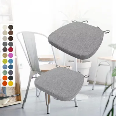 Obrázok produktu pre Omgoods – Súprava dvoch sedacích vankúšov, rozmer 40 x 38 x 5 cm, s popruhmi
