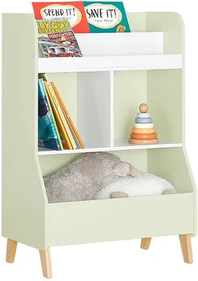 Produktbild von Kinderbuchregal mit Sicherheitsverschluss und Stauraum