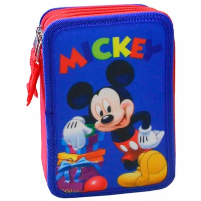 Immagine prodotto di Perona - Premium Piórnik Disney Mickey 3-komorowy z motywem Myszki Mickey