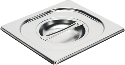 Produktbild von Gastro M Deckel GN1/6 aus Edelstahl AISI304