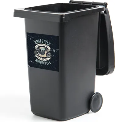 Produktbild von MuchoWow® - Abfall-Aufkleber - Container - für Abfallcontainer