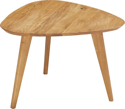 Produktbild von Couchtisch - Braun - Wildeichenholz massiv geölt