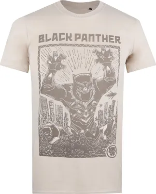 Obrázek produktu pro Black Panther - Pánské tričko TV19809 (L) (Natural)
