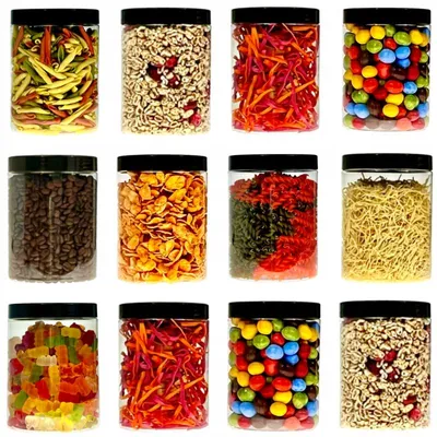 Produktbild von Emcor Packaging Vorratsgläser 1L Müsli Nudeln 12er Set