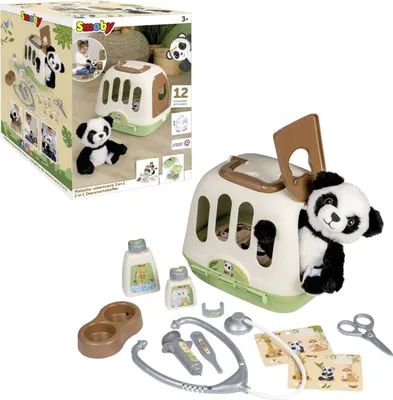 Produktbild von Smoby Tierarzt-Spielset imKoffer+Panda