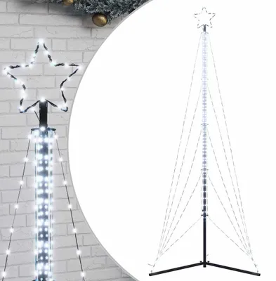 Produktbild von vidaXL LED Weihnachtsbaum 525 LEDs Kaltweiß 302 cm