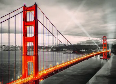 Produktbild von Eurographics San Francisco Golden Gate Bridge, 1000 Stück(e), Stadt