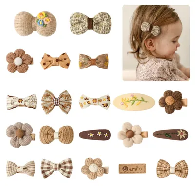 Image de Lot de 20 barrettes pour cheveux, pour filles