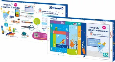 Produktbild von Pelikan Schulstartkalender, Wand, Blau, Deutsch, 1 Stück(e)
