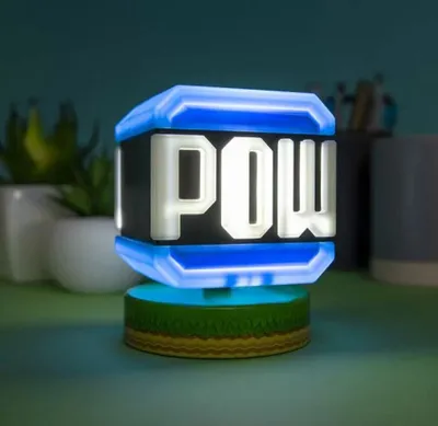 Produktbild von Super Mario: Pow Block Icon Light
