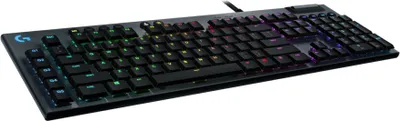 Produktbild von Logitech G 920-008988, Kabelgebunden, USB, Mechanischer Switch, QWERTY, RGB-LED, Schwarz