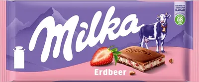 Produktbild von Milka Erdbeer-Joghurt