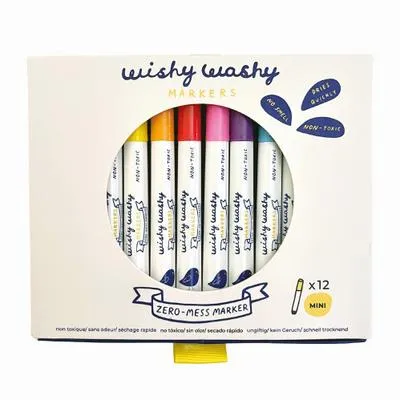 Image de 12 crayons de couleur Wishy Washy Mini colorés