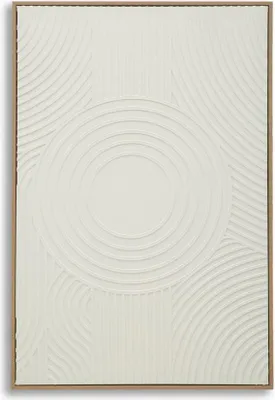 Zdjęcie produktu dla Obraz Dipinto 3 x 80 x 120 cm Płótno Sosna Poliester Beż Natura