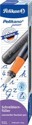Zdjęcie produktu dla Pelikan Pelikano Junior Schreiblernfül Rechtsh. Anthrazit A
