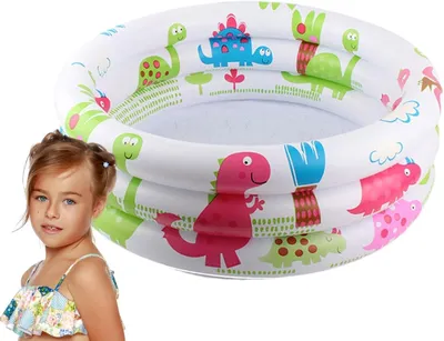 Produktbild von Aufblasbarer Pool für Kinder, runder Familienpool für Sommerpartys
