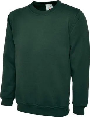Produktbild von Sweatshirt "UC201" Heavyweight - Uneek Bottle Green XL