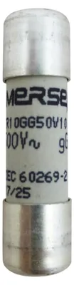Immagine prodotto di 10 pezzi Fusibile cilindrico 10x38 mm 10A FR10GG50V10